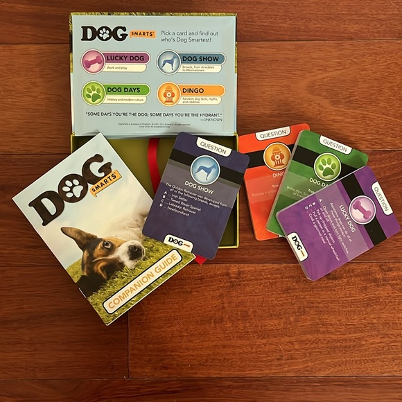 Dog Smarts: Unleash Your Knowledge Dog Trivia Card Game - Picture 3 of 4